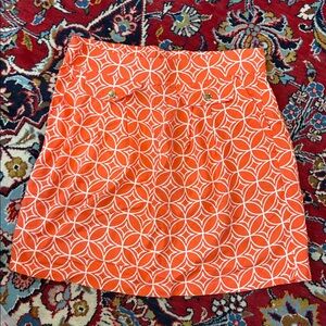 Escapade Orange Skirt